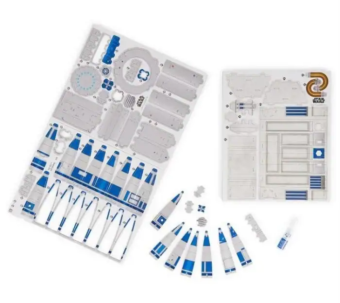 Star Wars 4D Build R2-D2 Model Kit - GEEKISH
